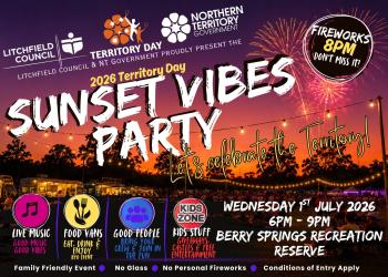 Territory Day Sunset Vibes 2026