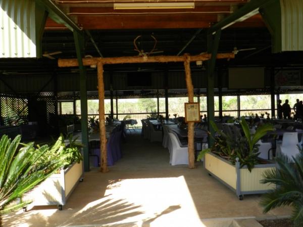 Wedding reception at livingstone recreation reserve