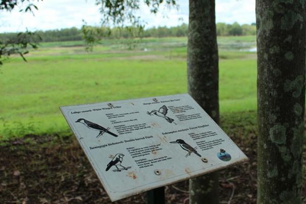 McMinns Lagoon Recreation Reserve Bird Sign