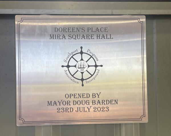Mira Square Plaque