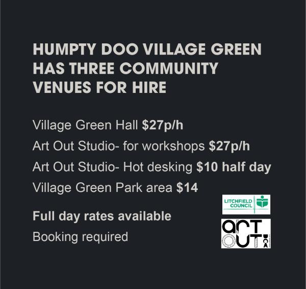 Humpty Doo Village Green Venue Hire Fees