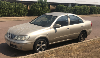 ABANDONED VEHICLE - NISSAN PULSAR FAIRWEATHER CRES COOLALINGA