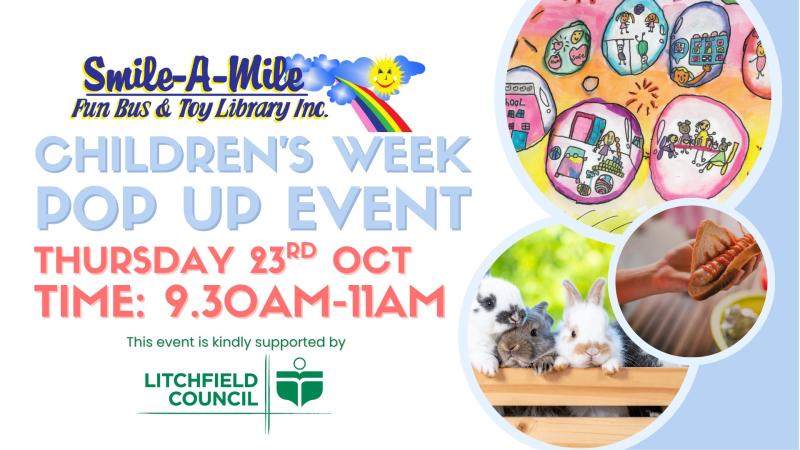 flyer of children's week
